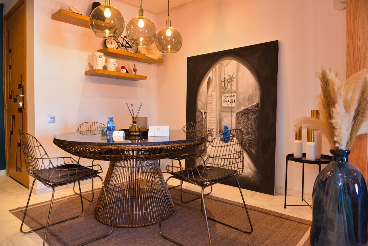 مراكش Appartement De Prestige Climatise A L'Hivernage 400M De La Gare المظهر الخارجي الصورة