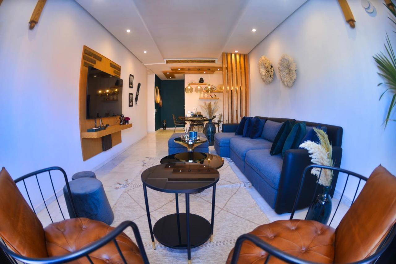 مراكش Appartement De Prestige Climatise A L'Hivernage 400M De La Gare المظهر الخارجي الصورة