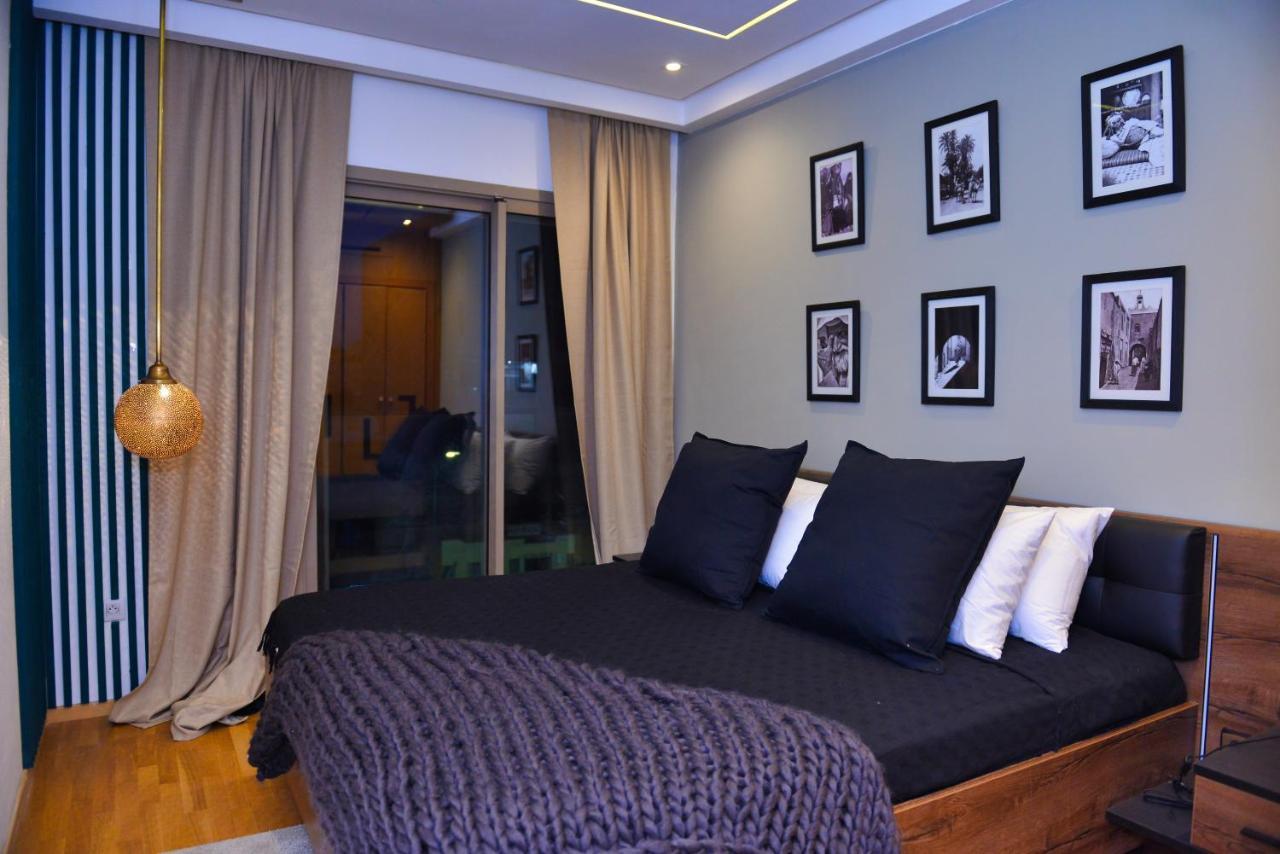 مراكش Appartement De Prestige Climatise A L'Hivernage 400M De La Gare المظهر الخارجي الصورة