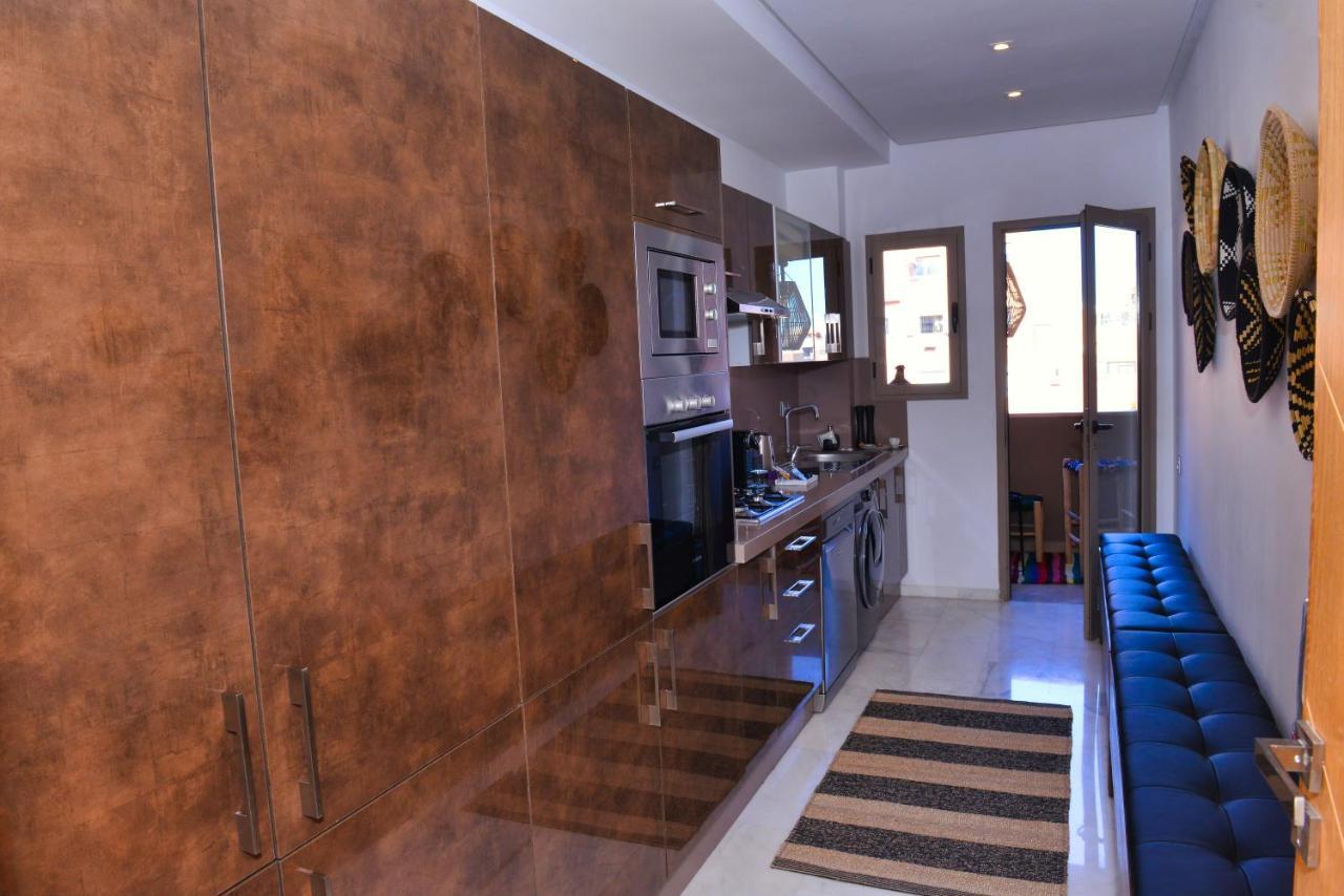 مراكش Appartement De Prestige Climatise A L'Hivernage 400M De La Gare المظهر الخارجي الصورة